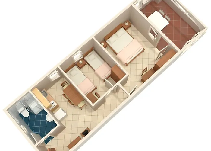 Family Friendly Seaside Sevid, Trogir - 4286 Apartament Marina