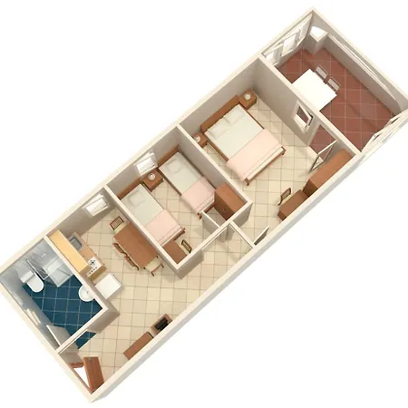 Family Friendly Seaside Sevid, Trogir - 4286 Apartment Marina