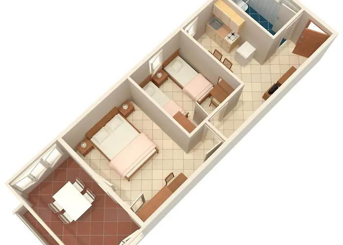 Family Friendly Seaside Sevid, Trogir - 4286 *